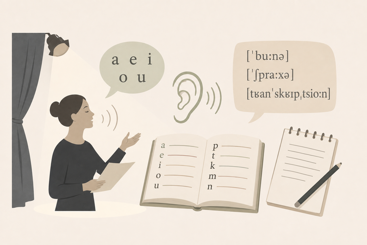 MTW-Kurs: Bühnensprache und Transkription 