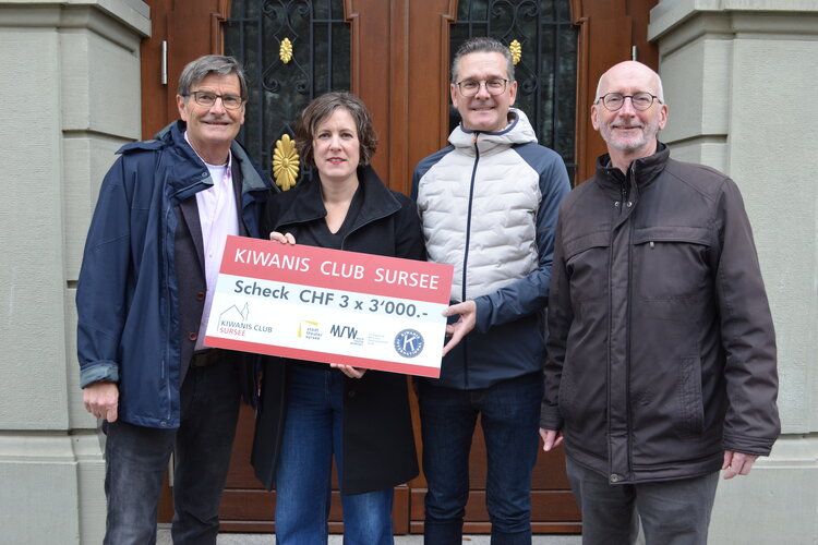 Kiwanis Club Sursee unterstützt die «MusikTheaterWerkstatt»