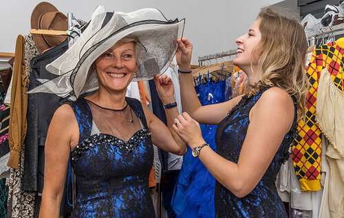 Impressionen Backstage