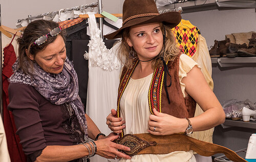 Impressionen Backstage