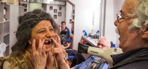 Impressionen Backstage