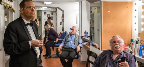 Impressionen Backstage