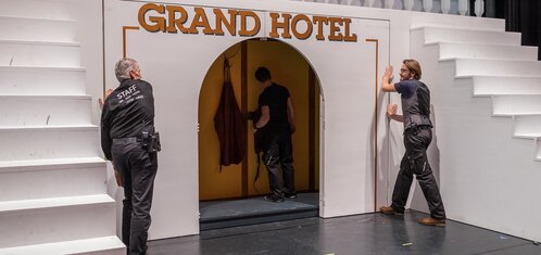 Impressionen Backstage