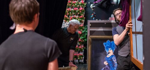 Impressionen Backstage