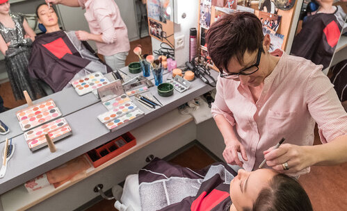 Impressionen Backstage