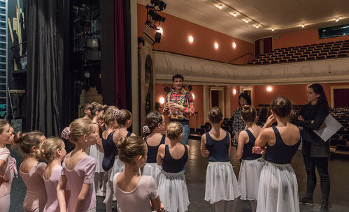 Impressionen Backstage
