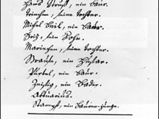 Titelblatt Operette Der lahme Husar